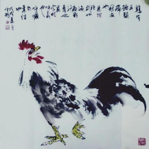溫慶海老師直播課堂：公雞的畫法