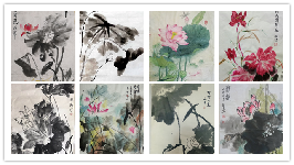 “我出題你作畫”荷花主題征稿點評